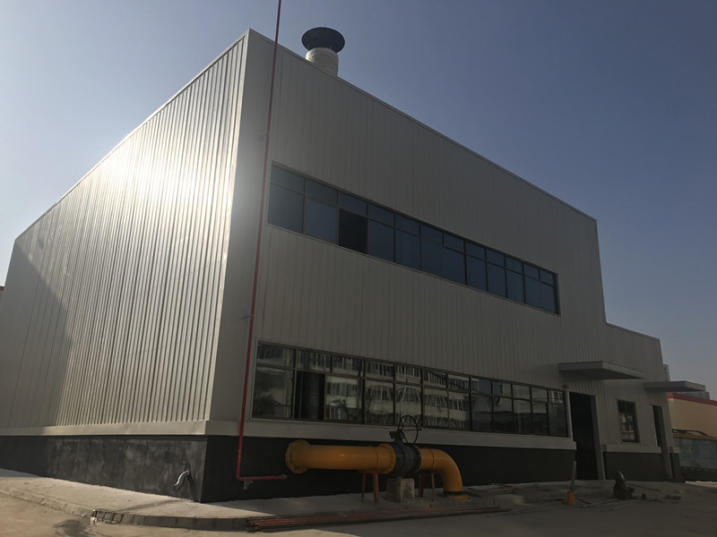 榆中縣南關供熱站施工