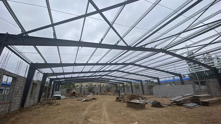 某部隊yz21-7號和8號鋼結構工程